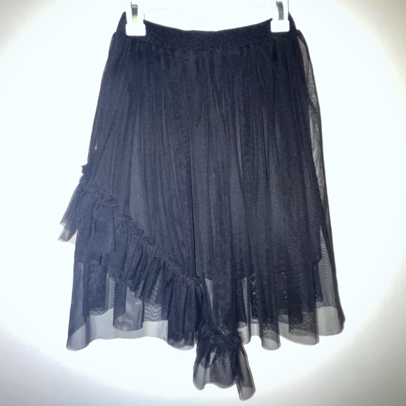 EUC Black Tulle Skirt - Picture 2 of 4
